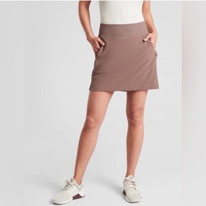 Athleta Soho Skort in Dusty Rose Brown size 8 Tall